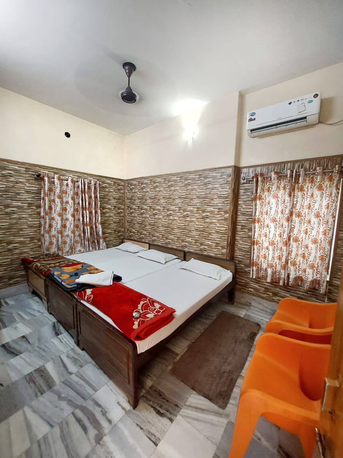 AC double bed Room